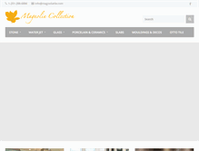 Tablet Screenshot of magnoliatile.com